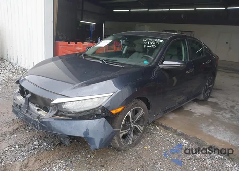 2016 Honda Civic Touring from USA, damaged, VIN 19XFC1F96GE013124